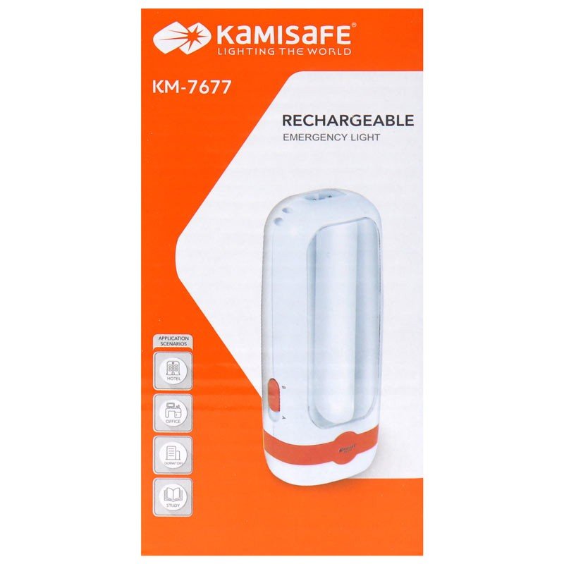 Kamisafe KM-7677 Rechargeable Emergency Light LED