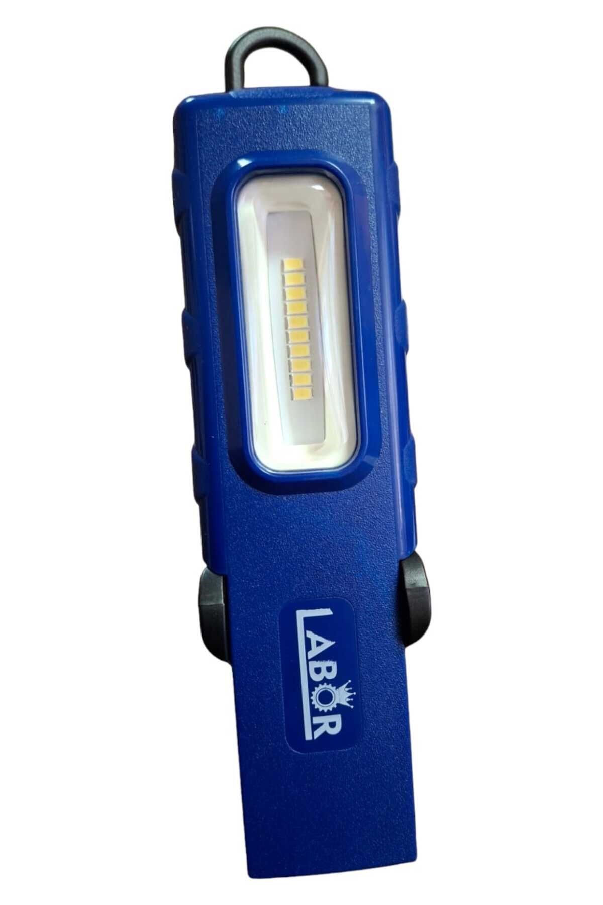Labor Şarjlı Ledli El Feneri 400 Lümen