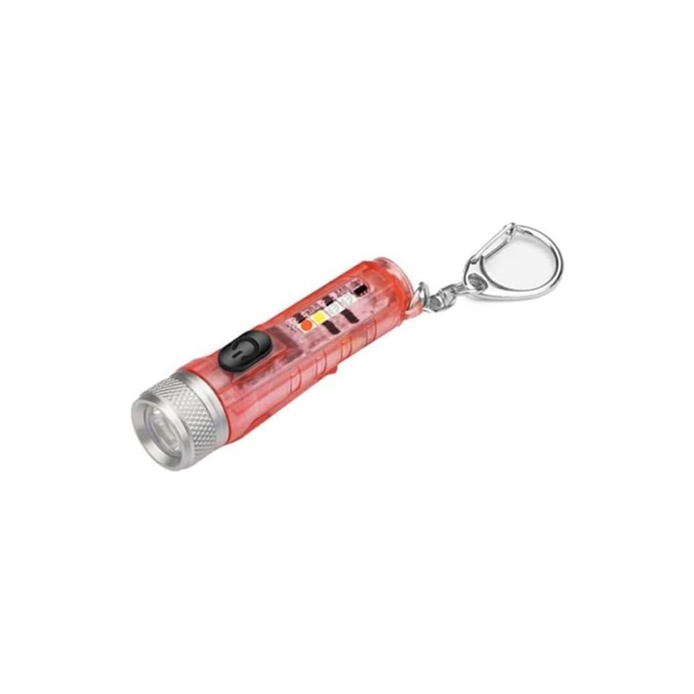 KLAUS 3-400 MA FENER LED - ŞARJLI-3 W PEMBE EL FENERİ