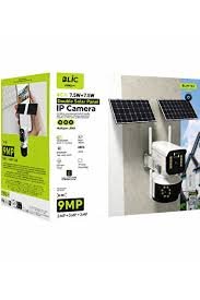 Blic Blm-93 9MP 4G Sim Kartlı Çift Güneş Panelli Dış Mekan IP Güvenlik Kamerası - 12000mAh Batarya