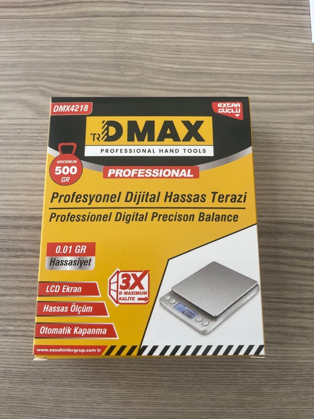 Dmax Dijital Hassas Terazi 500 Gr 