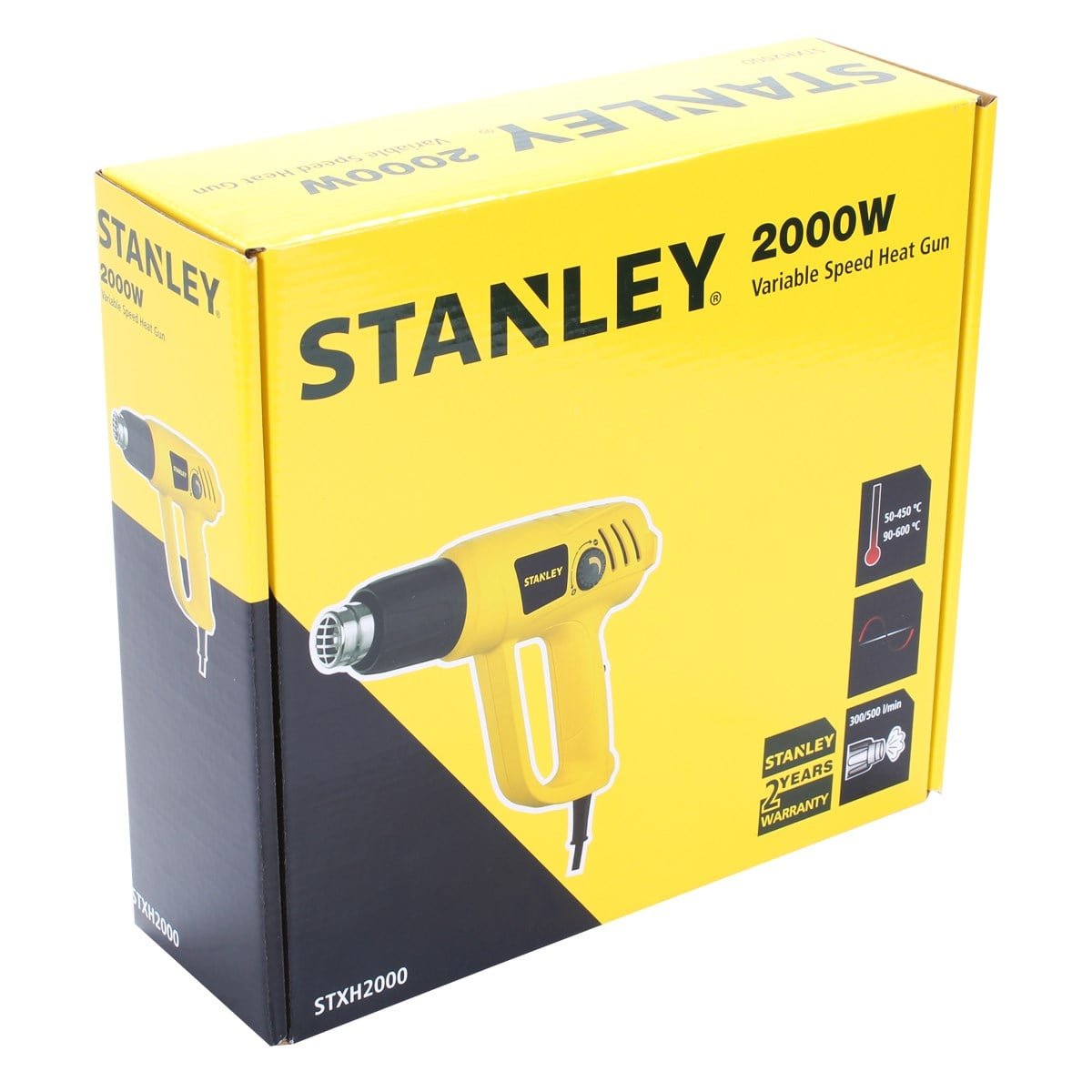 Stanley Stxh2000-Tr Profesyönel Sıcak Hava Tabancası 2000W